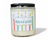 "Make A Wish!" Card Candles