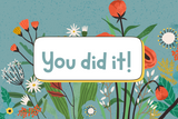You Did It! - Card Candles