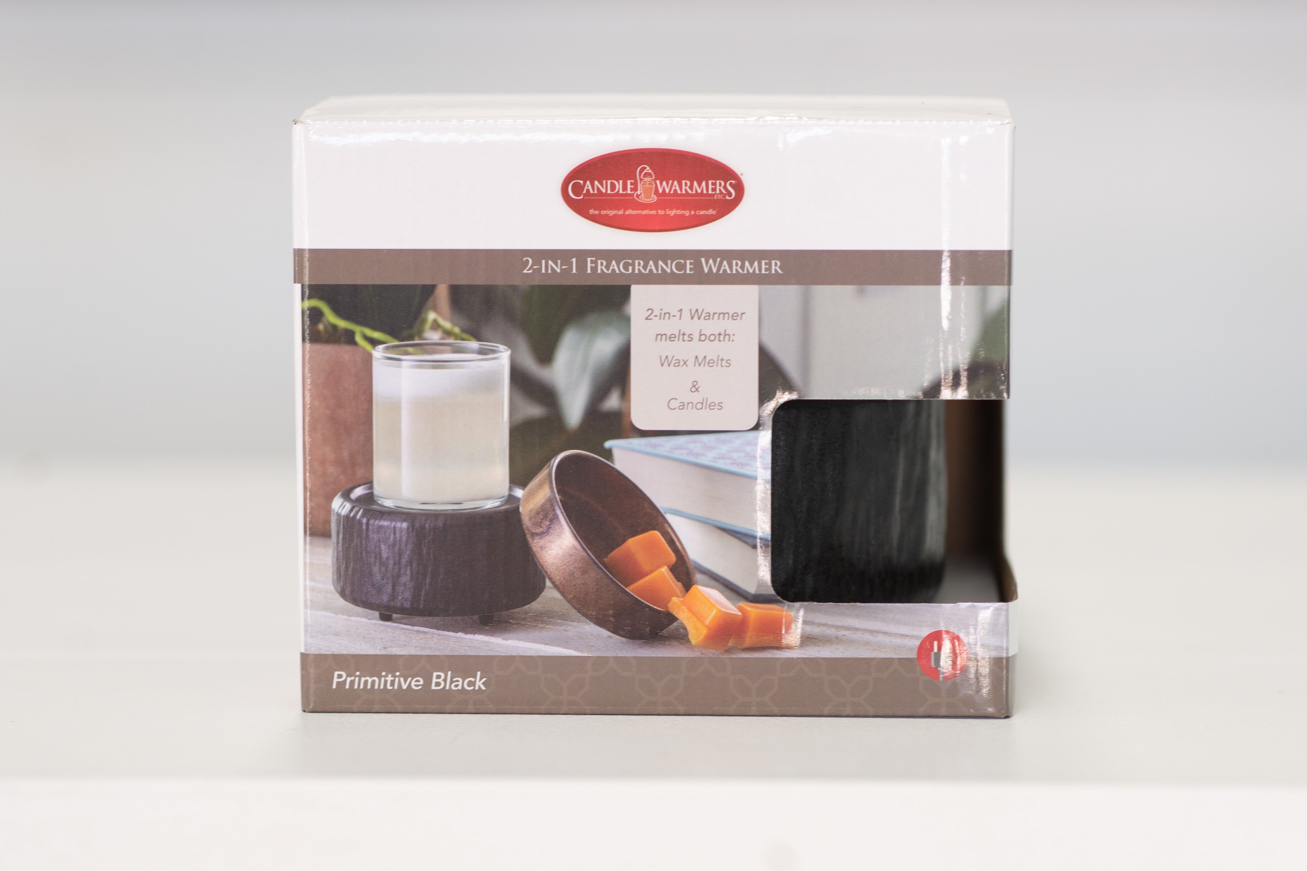 Candle Warmers - Primitive Black 2-in-1 Classic Fragrance Warmer
